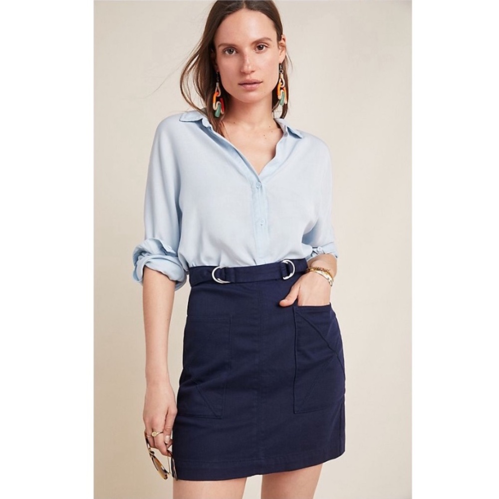 NWT Anthropologie Mina A-Line Skirt